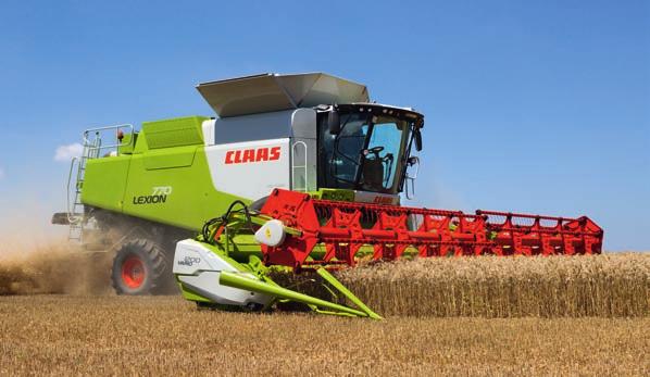 technologii napędu w nowym LEXION zawsze można polegać. W każdych warunkach zapewnia pełną produktywność.