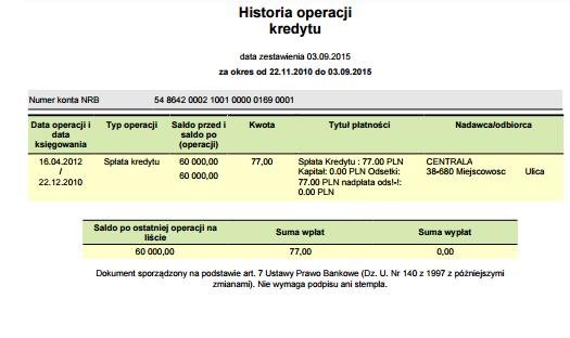 Po wybraniu daty z kalendarza a następnie przycisku [OK] zostaje ona automatycznie wstawiona do pola na formularzu (w formacie DD.MM.RRRR).