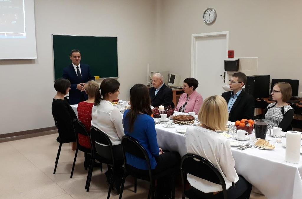 Na spotkaniu prof.