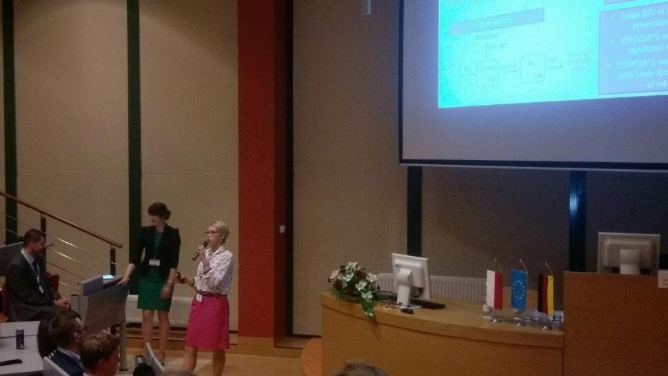 Podczas Sympozjum pracownicy Katedry Farmacji Fizycznej i Farmakokinetyki zaprezentowali wyniki badań:
