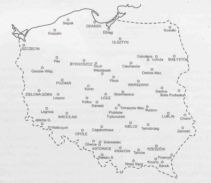 2.3. Placówki prowadzące pomiary skażeń promieniotwórczych środowiska i artykułów rolno-spożywczych Rozporządzenie Rady Ministrów ustanowiło sieć placówek wykonujących metodami laboratoryjnymi