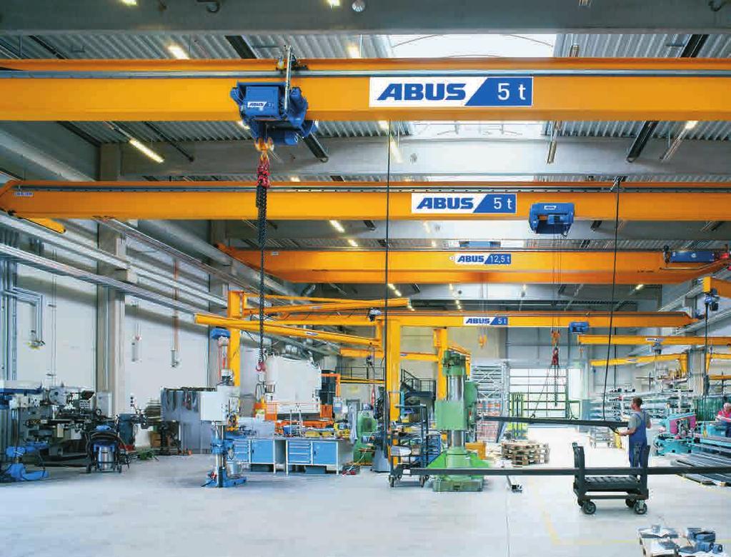 Podnoszenie to nasza specjalność. ABUS to wiodący europejski producent systemów dźwignicowych, oferujący kompleksowe rozwiązania transportu bliskiego.
