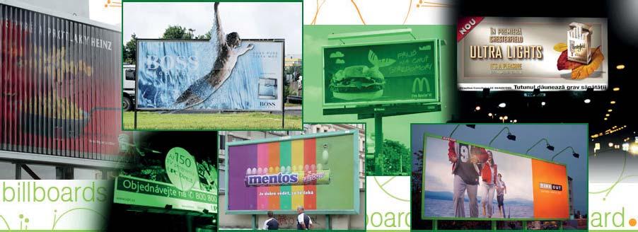 Drukowanie natryskowe (ink-jet) Rys. 7.16. Przykładowe billboardy Źródło: http://www.eclipse-print.com/index.php/pl/produkty/billboardy (dostęp z dnia 09.01.2017).