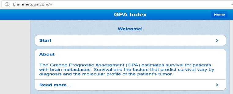 INDEKS PROGNOSTYCZNY GPA wiek: < 50 vs 50 59 vs 60 KPS: 90 100 vs 70 80 vs < 70