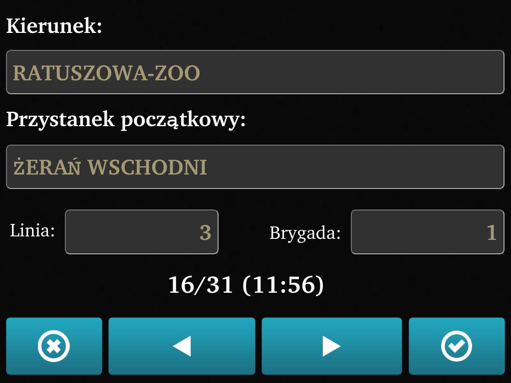 Rysunek 7: Szczegółowy opis trasy Następnie pojawi się okno opisujące szczegółowo trasę. (Rysunek 8).