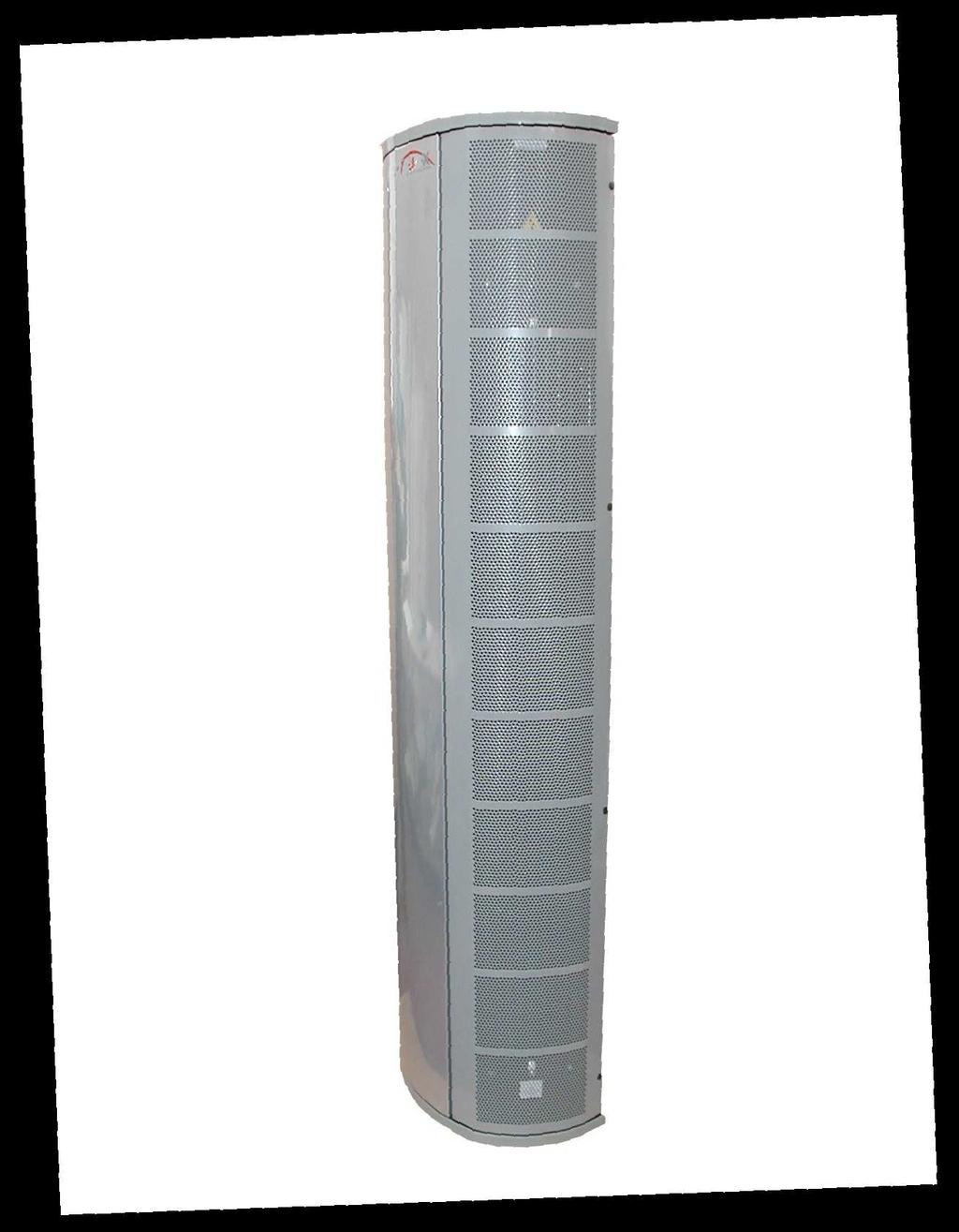 plastikowa osłona przykrywająca śruby mocujące kratkę wlotową podwójne mocowanie kratki wlotowej Przed montażem przygotować płytę kotwiącą (płytę wewnętrzną) bocznej płyty kurtyny do zamocowania do
