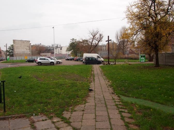 Krzyż u zbiegu ulic Bliskiej, Mińskiej i Kamionkowskiej