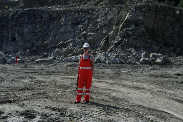 Bardzo ważnym punktem stażu było zapoznanie się z kopalnianymi systemami monitoringu oddziaływania robót strzałowych