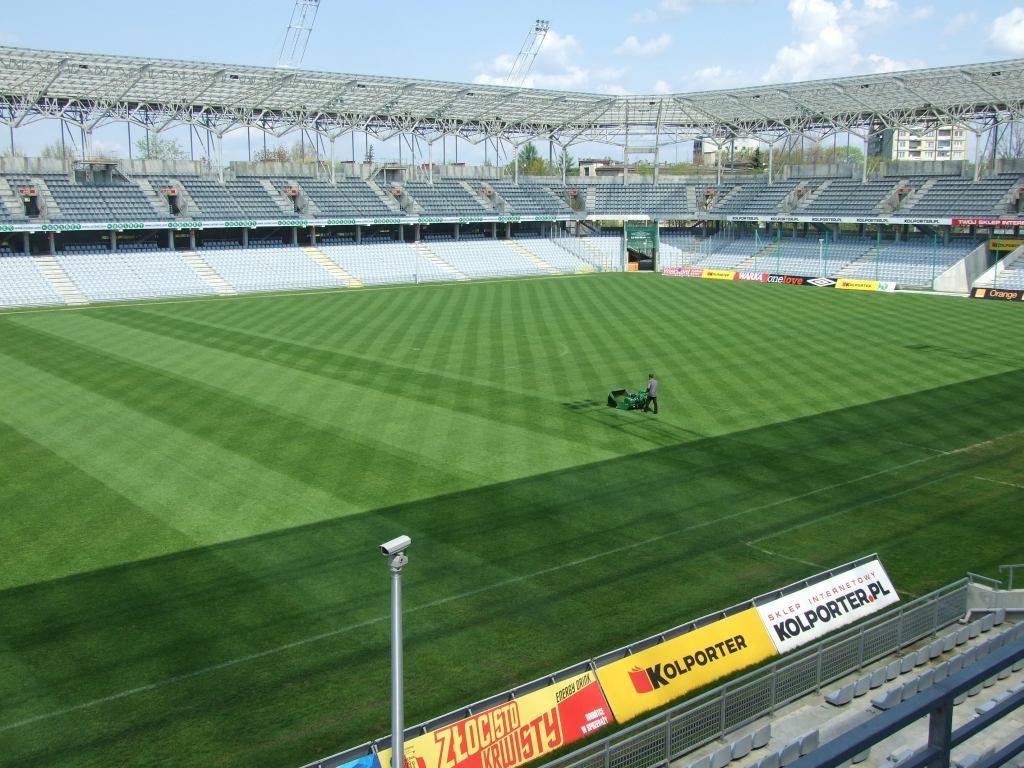 Trawniki sportowe Praktycznie są to boiska trawiaste.