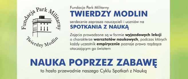 FOTON 102, Jesień 2008 79 W Centrum organizowane są Warsztaty Familijne : Co się dzieje ze śmieciami?. Odbędą się w kolejne weekendy: 25 26 października oraz 8 9 listopada, w godzinach: 10.00 11.