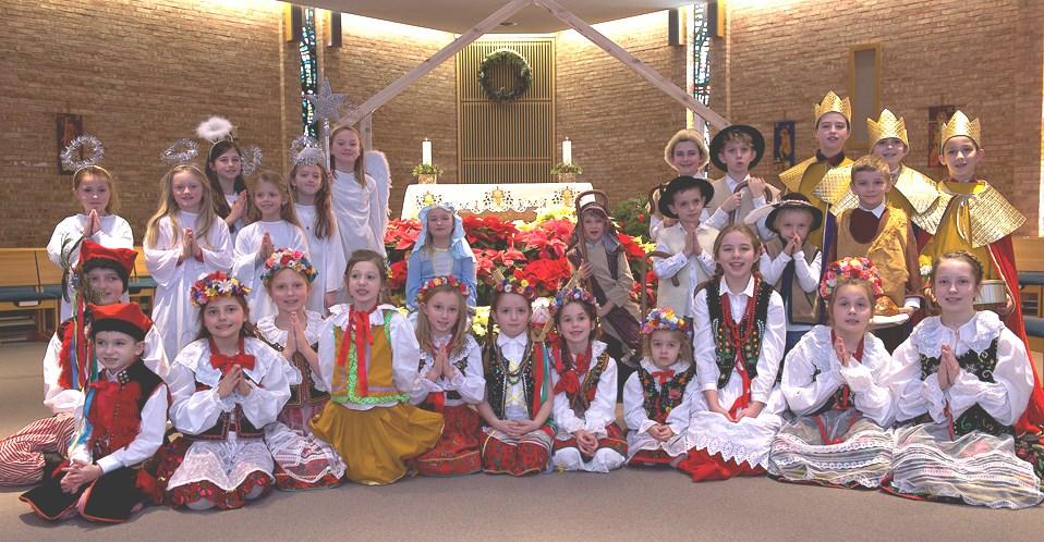 Members of the English Choir under