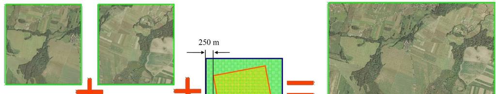 Komponent ORTOFOTO Ortofotomapa podstawowe źródło danych geometrycznych dla bazy TOPO.