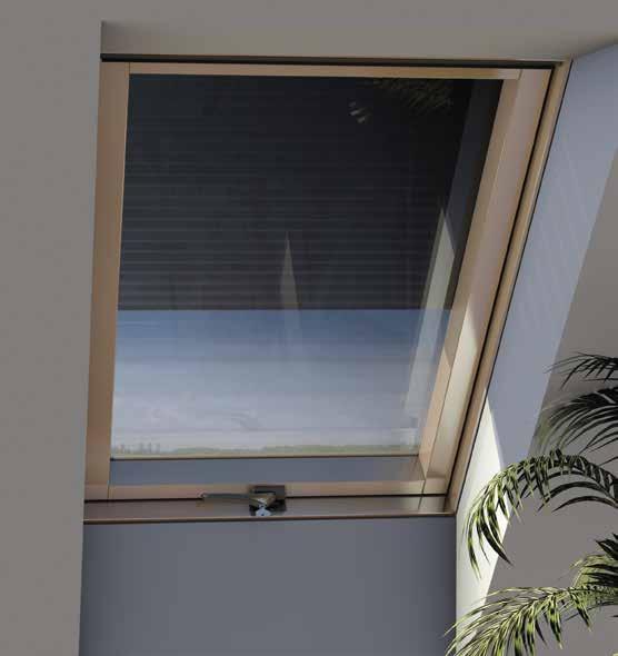 Roleta zewnętrzna // Montowane na zewnątrz okna. // Umożliwiają całkowite zacienienie wnętrza. // Latem chronią poddasze przed nadmiernym nasłonecznieniem i nagrzaniem pomieszczeń.