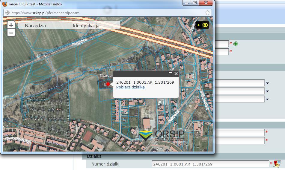 Integracja platformy SEKAP i ORSIP