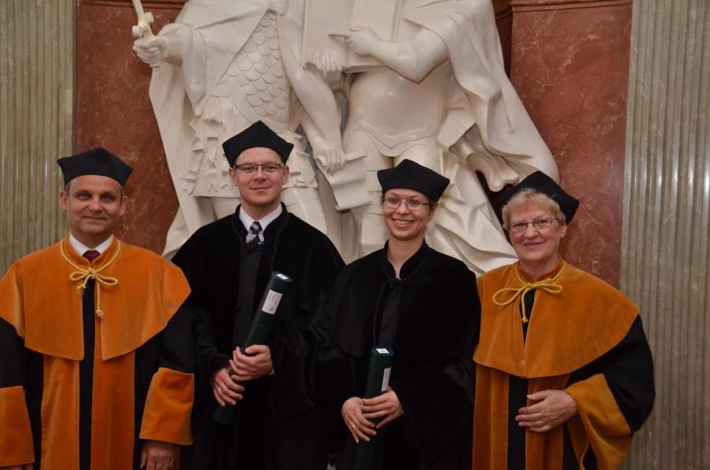Dnia 24 czerwca 2013 roku, w Pałacu Działyńskich przy poznańskim Starym Rynku, odbyła się uroczysta promocja doktorska