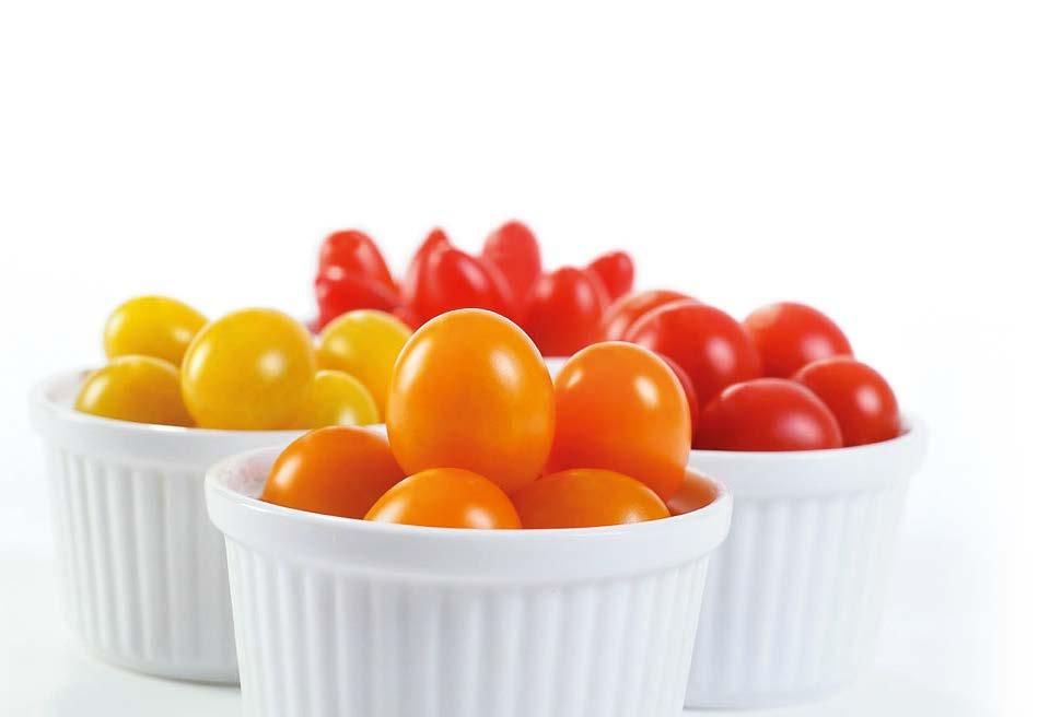 Pomidor Summer Sun F1 do uprawy w szklarniach i w tunelach foliowych, w długim cyklu uprawowym owoce typu cherry, 15-25 g Odmiana średniowczesna o jasnożółtych owocach typu cherry.