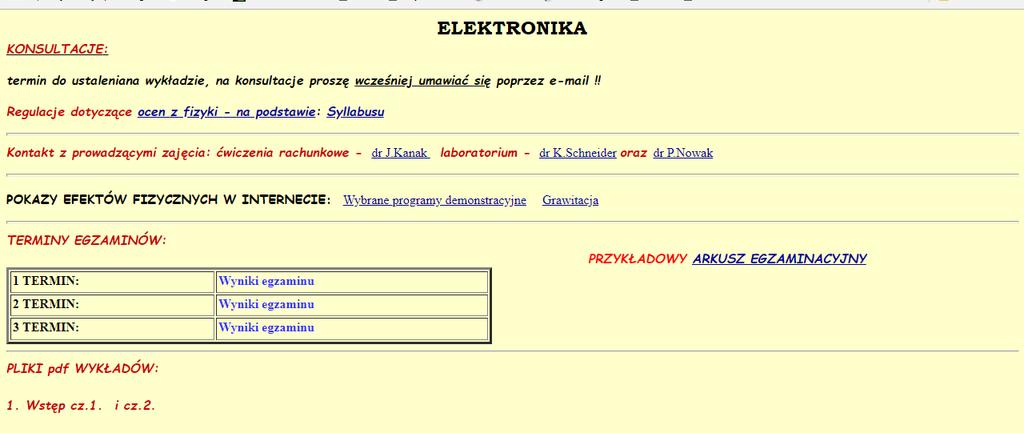 Wydział Informatyki, Elektroniki i