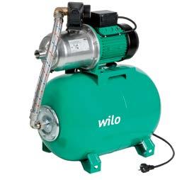 Pompy do zaopatrzenia w wodę Produkt stopniowo wycofywany 5 MP 5 MP Wilo-MultiPress MP.. /.