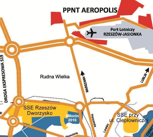 Podstrefy Rzeszów SSE EURO-PARK MIELEC został włączony teren przy ul.