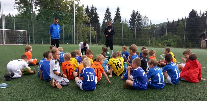 HARMONOGRAM OBOZU Przybliżony rozkład dnia: 8:00 Śniadanie 9:00 10:30 I Trening piłkarski 13.00 Obiad 15.30-17.00 II Trening Piłkarski 18.