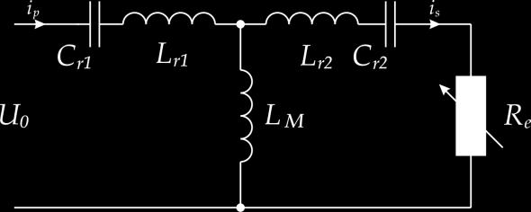 Rozdział 4 tranzystorów ff równa 36.5 khz oraz zerowe przesunięcie fazowe pomiędzy napięciem UAB i prądem Ir, rysunek 4.3 (a).