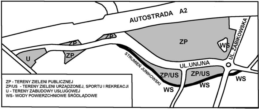4 Szumigała P., 2009. Miejskie tereny wypoczynku i rekreacji w planowaniu przestrzennym na przykładzie miasta Rys. 2. Zmiana miejscowego planu zagospodarowania przestrzennego miasta Luboń Luboń Północ, 2007 Fig.