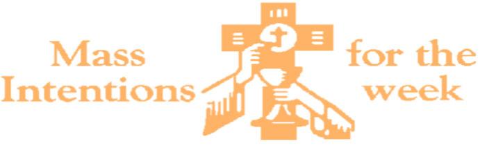 Page Three Thirteenth Sunday in Ordinary Time THIRTEENTH SUNDAY IN ORDINARY TIME (1) 8:30AM St.