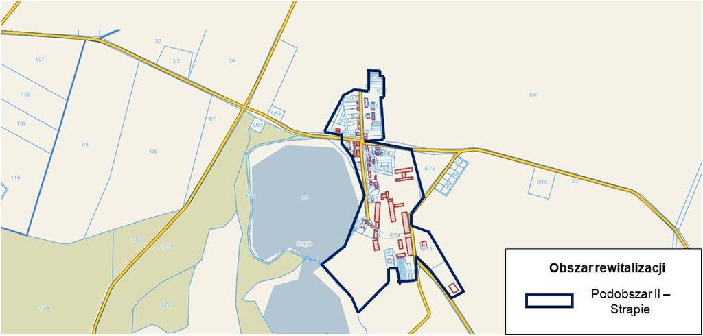 1,94 km 2, co stanowi ok. 0,7% powierzchni Gminy.