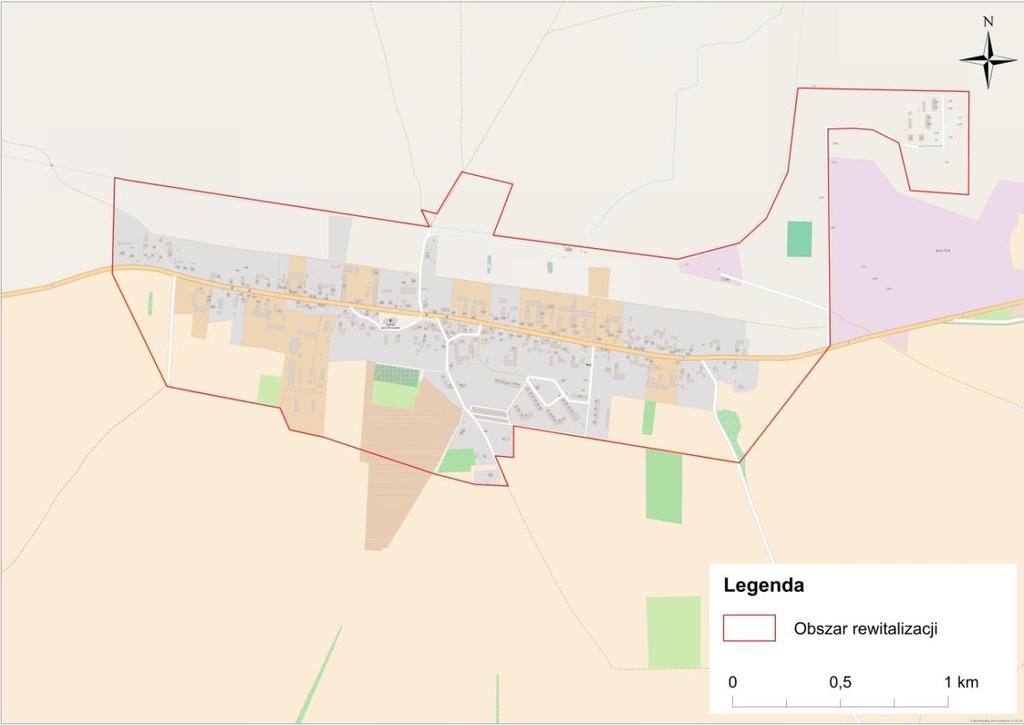 Mapa nr 3 Obszar