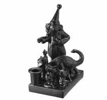 Ø11, W15 cm. Czarny/biały 404.153.