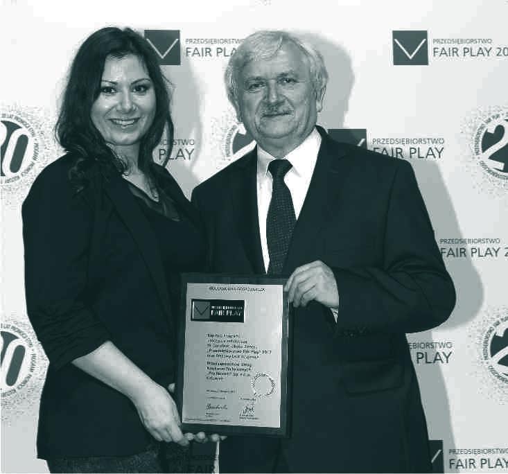 CEO Jerzy Trzeszczyński received the Bronze Cross of Merit awarded by the President of the