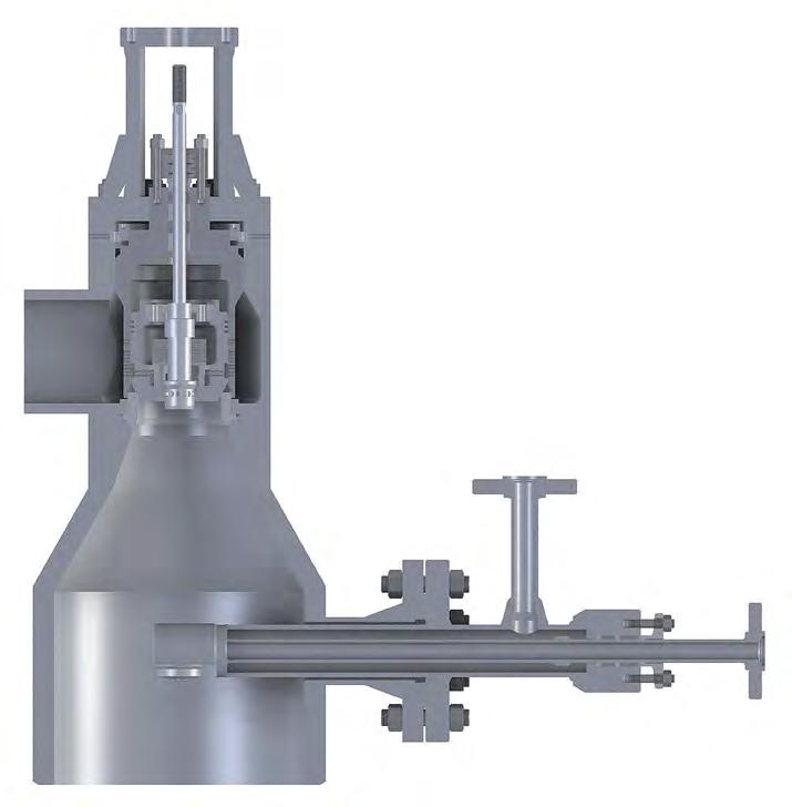 ZAWÓR HCVKC8 Zawory redukcyjno-schładzające typu HCVKC8 służą do regulacji ciśnienia i temperatury pary wodnej. Do schładzania mogą wykorzystywać wodę o niskim ciśnieniu ciśnieniu, np. kondensat.
