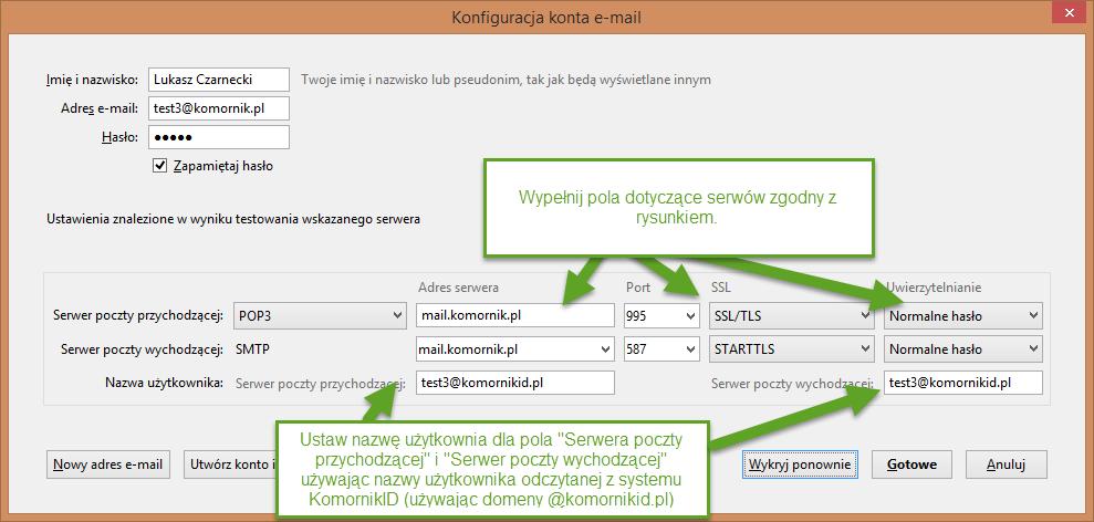 wciśnij przycisk Konfiguracja zaawansowana. Krok 6.