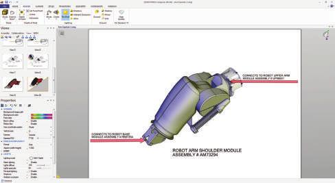 SOLIDWORKS COMPOSER Intuicyjne rozwiązania łączą w sobie zalety wielu narzędzi SOLIDWORKS Composer zapewnia narzędzia, dzięki którym możliwe jest projektowanie i tworzenie dokumentacji technicznej