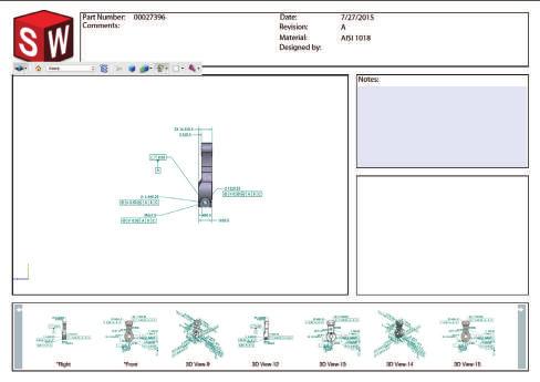 SOLIDWORKS MBD Praca bez rysunków ułatwia i przyspiesza produkcję SOLIDWORKS MBD (Model Based Definition) jest zintegrowanym z oprogramowaniem do projektowania SOLIDWORKS 3D rozwiązaniem