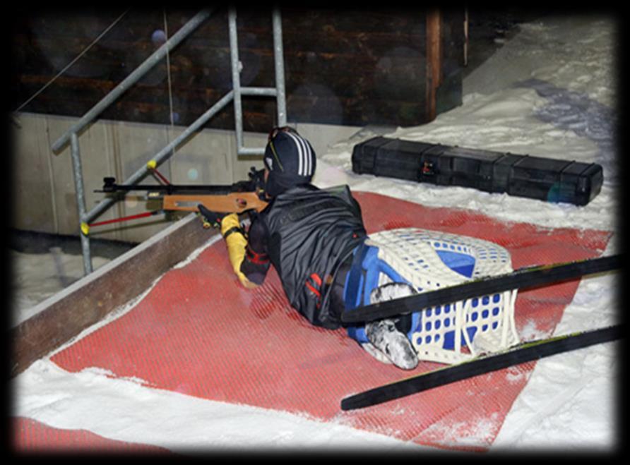 Dyscypliny Zimowych Igrzysk Paraolimpijskich Biathlon łączy bieganie na nartach i strzelectwo. Polega na biegu na określonym dystansie (7.5 km i 12.