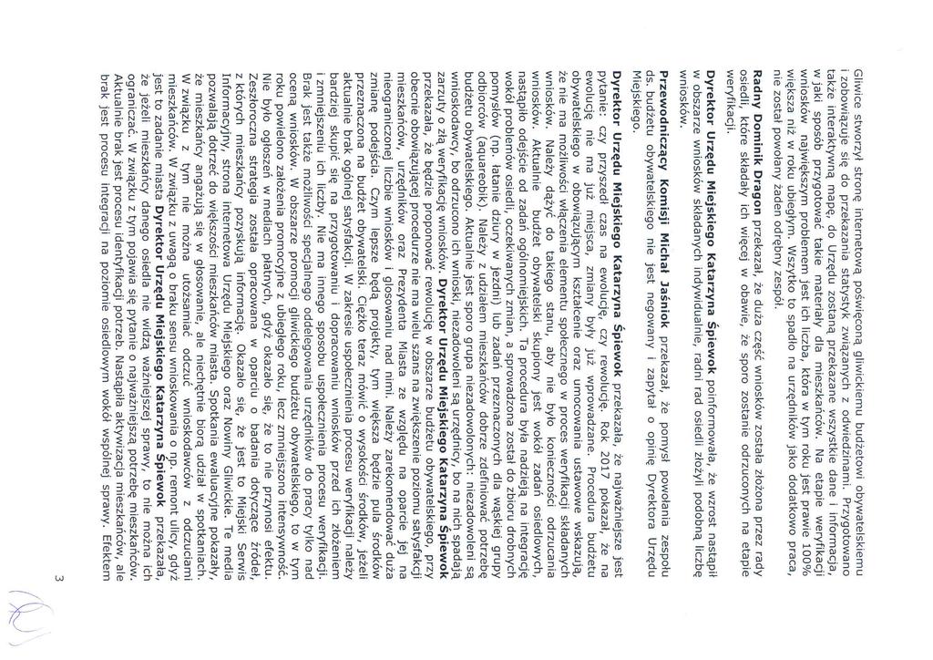 Gliwice stworzył stronę internetową poświęconą gliwickiemu budżetowi obywatelskiemu izobowiązuje się do przekazania statystyk związanych z odwiedzinami.