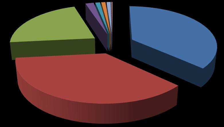 Siedliska borowe stanowią 23,2 %