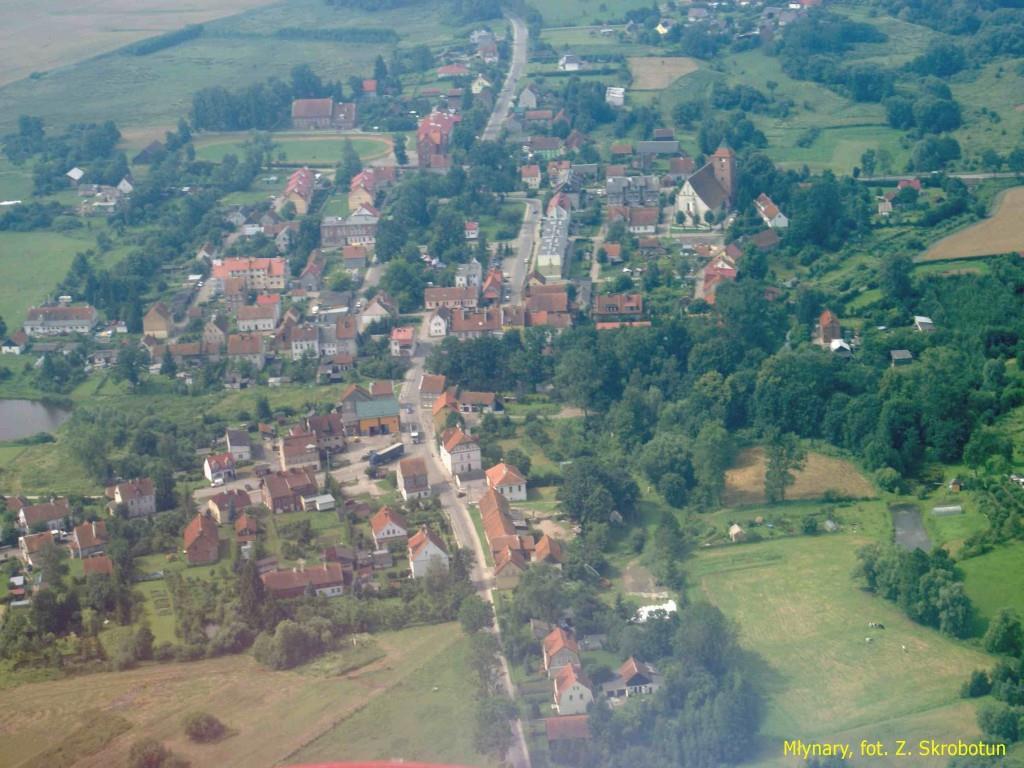 Rysunek 4 Młynary z lotu ptaka (źródło: http://www.