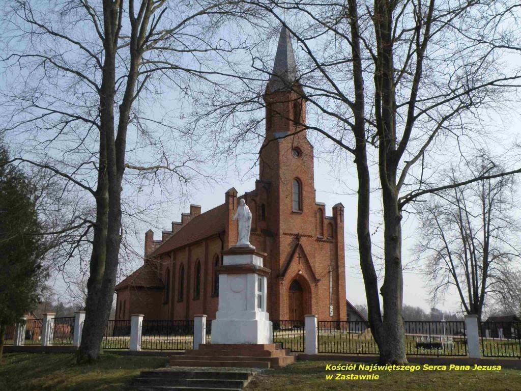 Rysunek 7 Kościół w Zastawnie (źródło: http://www.mlynary.pl) Do rejestru zabytków archeologicznych województwa warmińsko-mazurskiego wpisany jest jeden obiekt z terenu gminy.