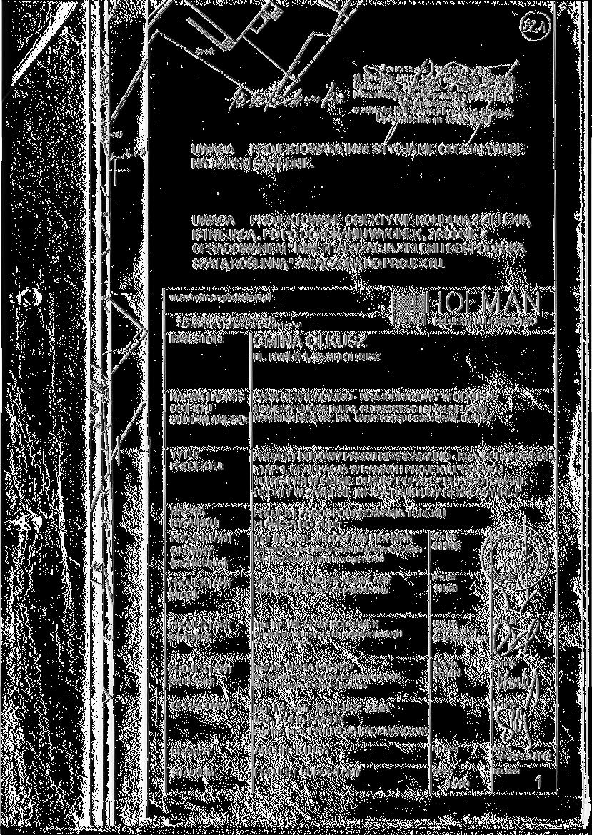 & /C y& J f*&^v' ^^ f-~v~ \oo projektowania w zakresie: IM, instalaeji i irjądzell Imtowycłl. Uprawnienia nr 0349 97/U UWAGA PROJEKTOWANA INWESTYCJA NIE ODDZIAŁYWUJE NA DZIAŁKI SĄSIEDNIE.