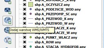 2.2. Podłączenie warstwy WMS.