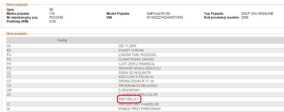 uzupełnione w formie dodatkowej wersji wyposażenia pojazdu.