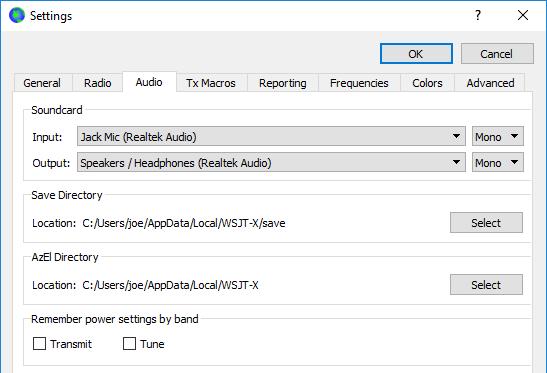 4.3. Audio Wybierz zakładkę Audio, aby skonfigurować system dźwiękowy. Karta dźwiękowa: Wybierz urządzenia audio, które będą używane dla wejścia i wyjścia.
