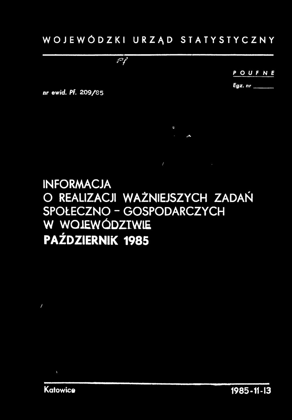 WAŻNEJSZYCH ZADAŃ SPOŁECZNO -