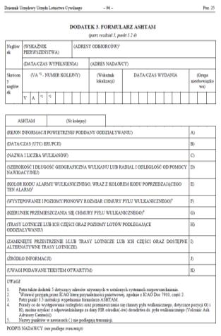 and control (AIRAC) System mający na celu wczesne powiadomienie o okolicznościach wymuszających zasadnicze zmiany w działaniach operacyjnych, działający w oparciu o wspólne daty wejścia w życie.