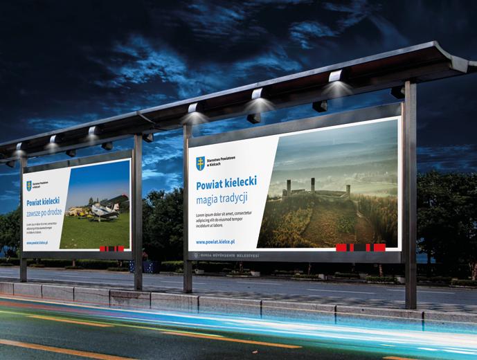 3.12 Projekt banerów reklamowych Format: 300 cm x 150 cm.