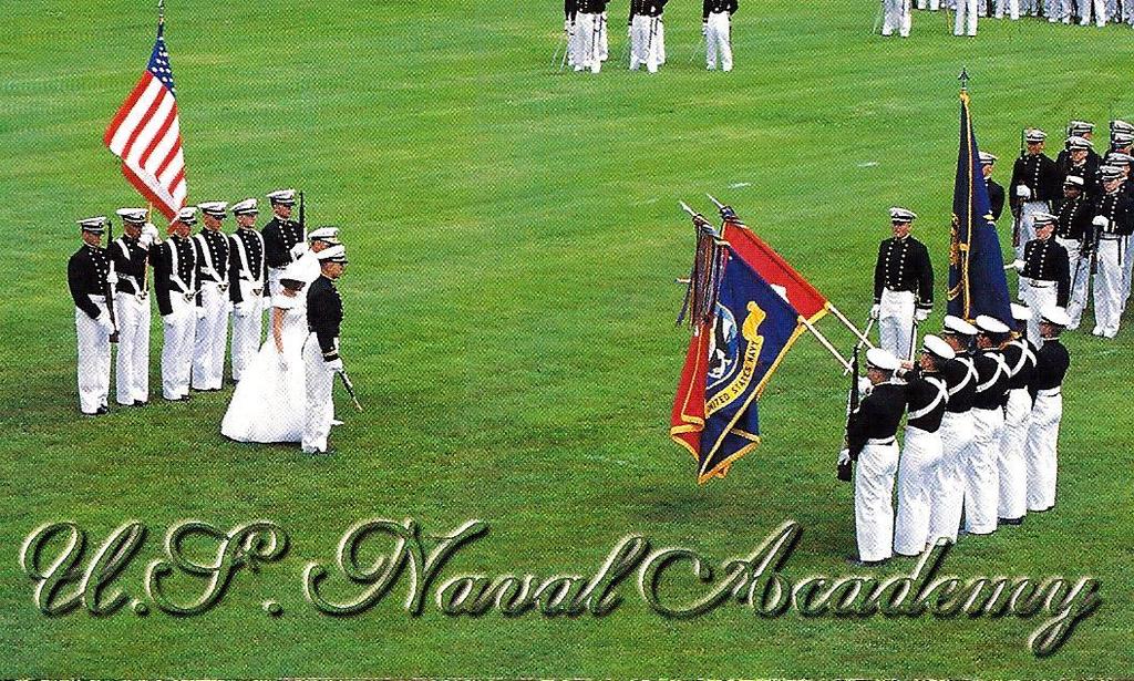 Akademii Marynarki Wojennej,Piechoty Morskiej i Marynarki Wojennej USA Sztandary US