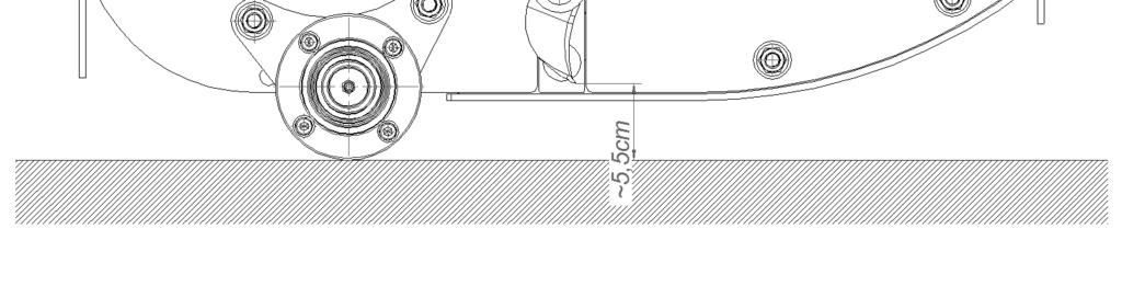 Zamocowanie śrub pozycja III Instrukcja obsługi Zamocowanie śrub pozycja IV Rys. 18. Ustawienie III, wysokość koszenia: ~5,5 cm Rys. 19.