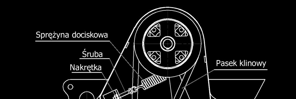 21. Wartość ugięcia pasków 6.2.2. Kontrola stanu noży bijakowych Wszystkie noże muszą być tego samego typu i mieć jednakową masę.